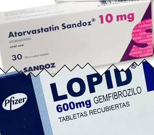 Atorvastatine vs Lopid